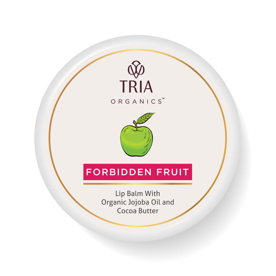 Forbidden Fruit Lip Balm with Organic Jojoba Oil and Cocoa Butter (10 g)