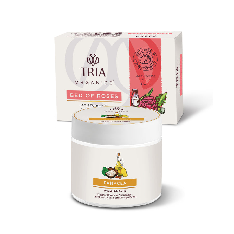 MOISTURIZING - Bed of Roses Soap + Panacea Skin Butter