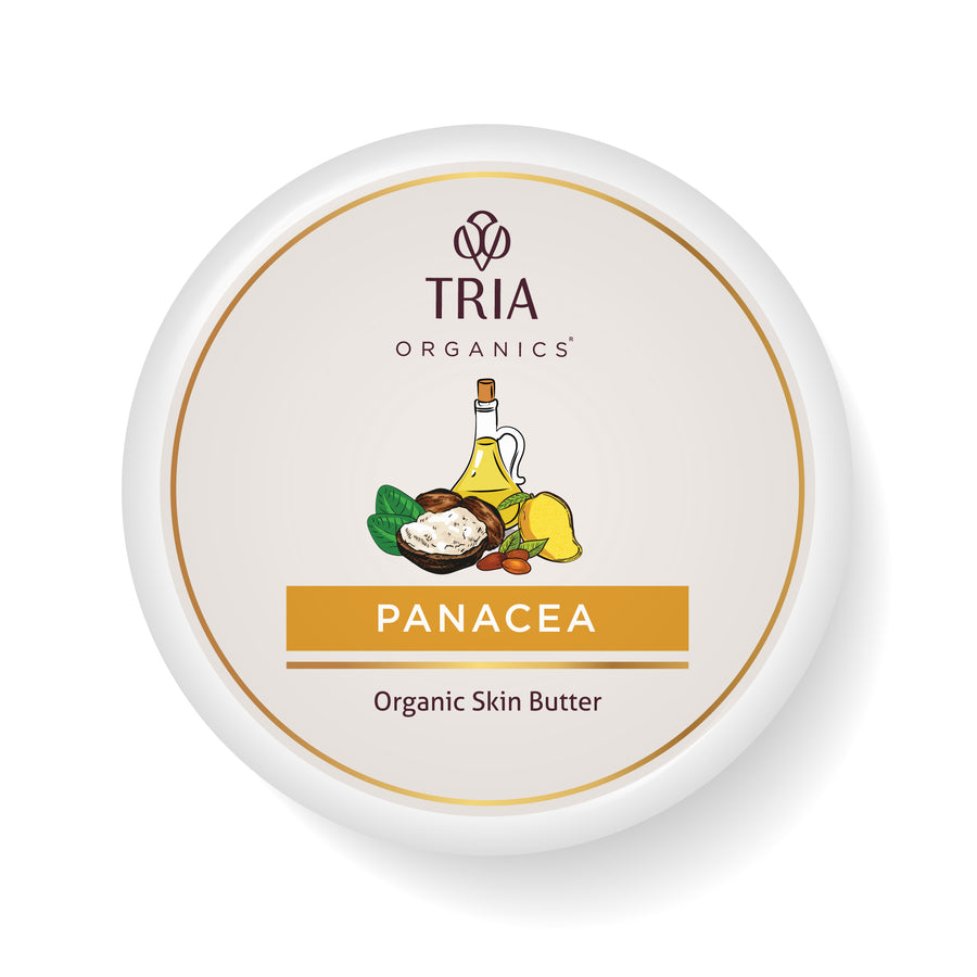 Panacea Organic Skin Butter with Organic Unrefined Shea Butter, Unrefined Cocoa Butter and Mango Butter