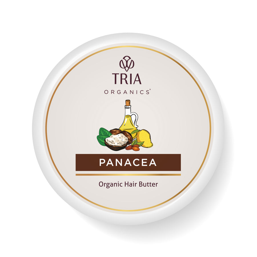 Panacea Organic Hair Butter with Organic Unrefined Shea Butter, Unrefined Cocoa Butter and Mango Butter (100 g)