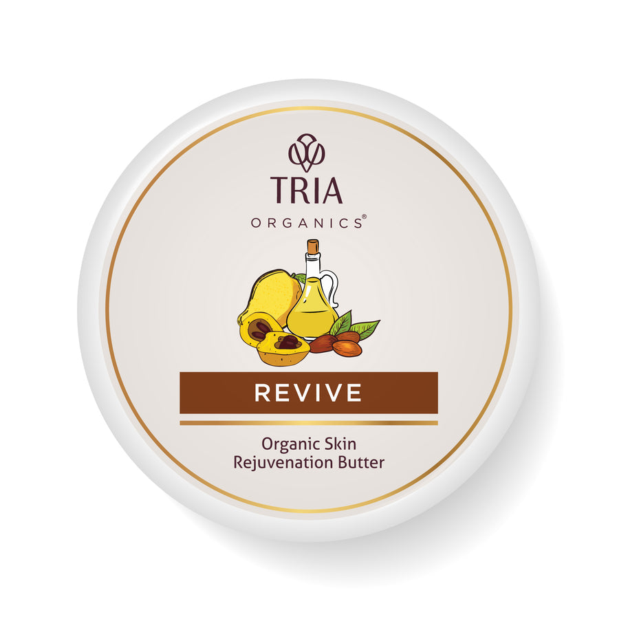 Revive Organic Skin Rejuvenation Body Butter with Mango Butter, Marula Butter and Organic Jojoba Oil (100 g)