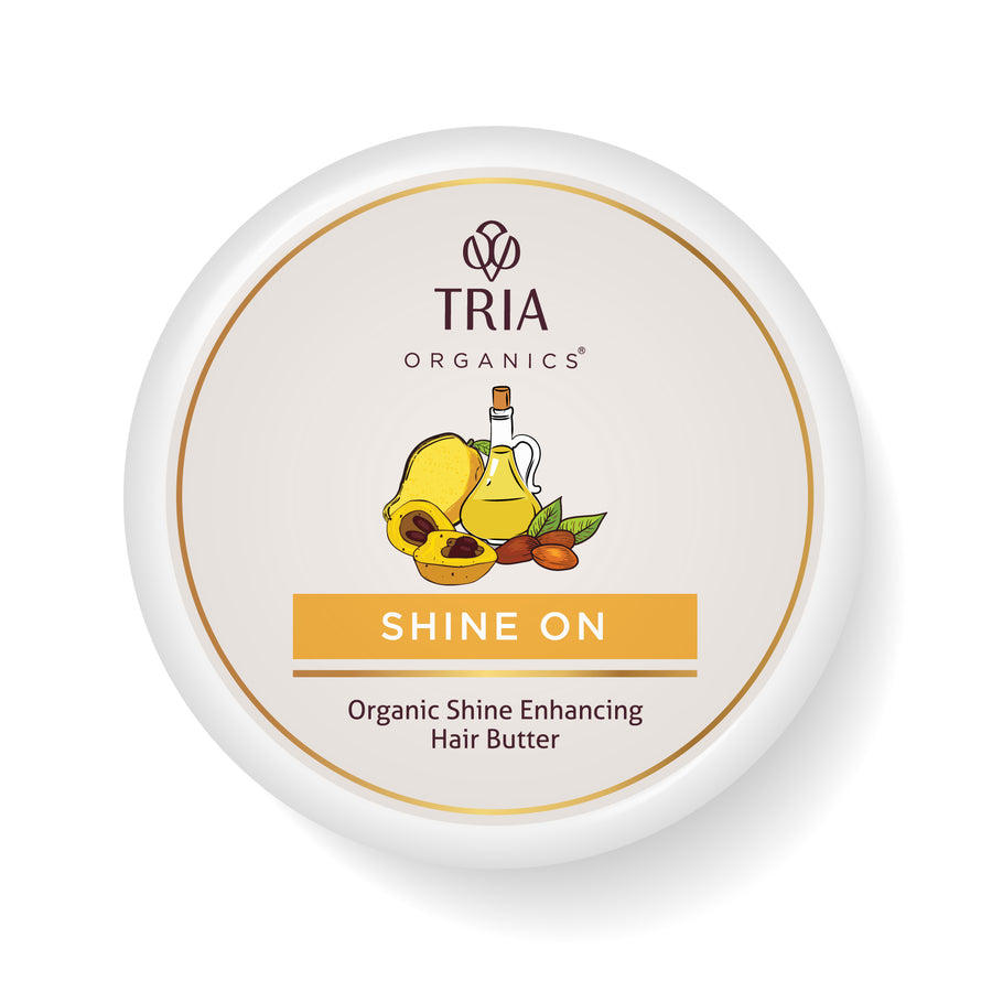 Organic Shine Enhancing Body Butter with Mango Butter, Marula Butter and Organic Jojoba Oil ( 100 g)