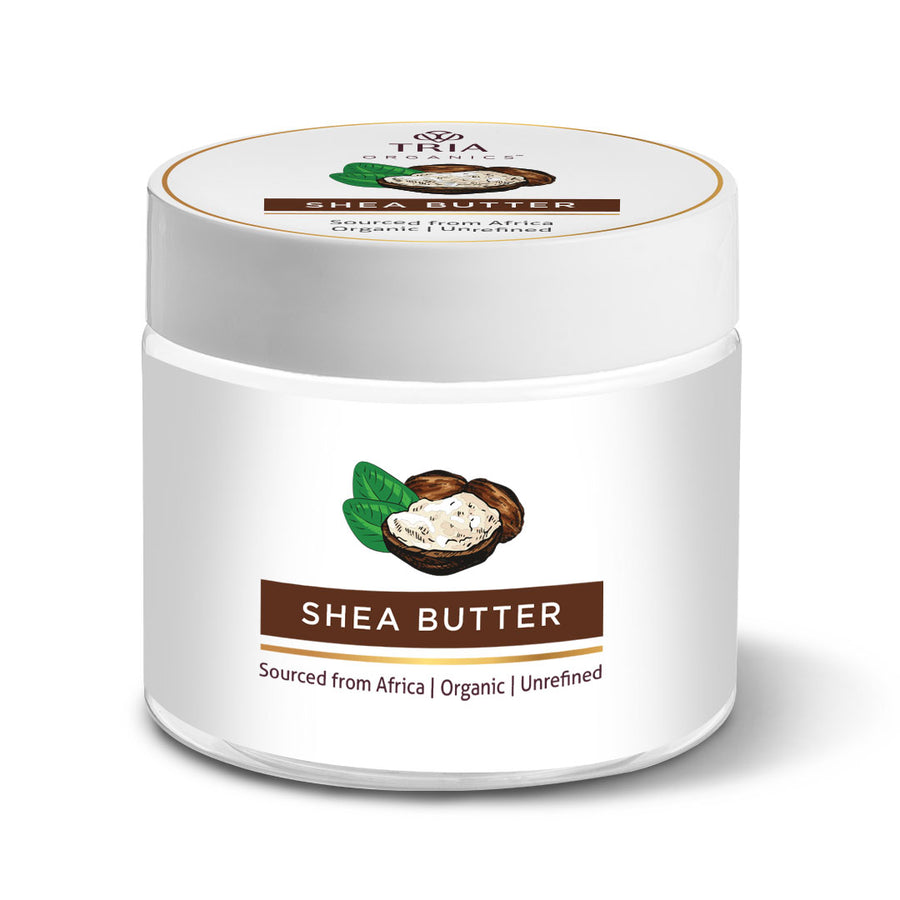 Organic Unrefined Shea Butter from Africa - Suitable for Hair & Skin (100 g)