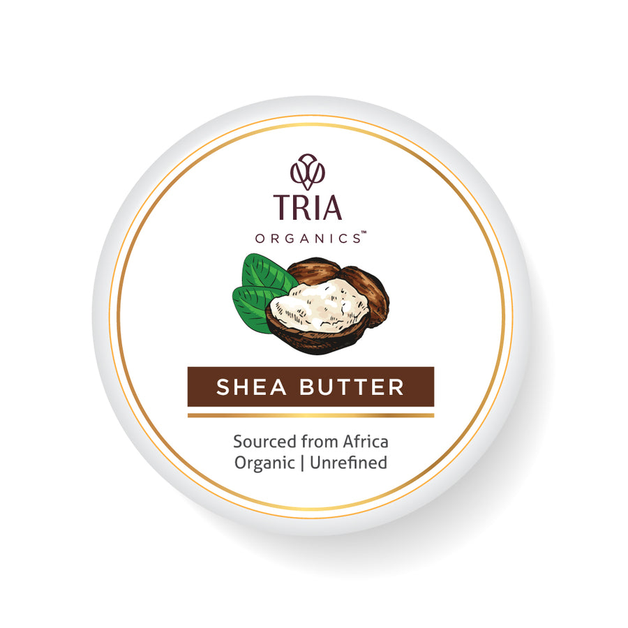 Organic Unrefined Shea Butter from Africa - Suitable for Hair & Skin (100 g)